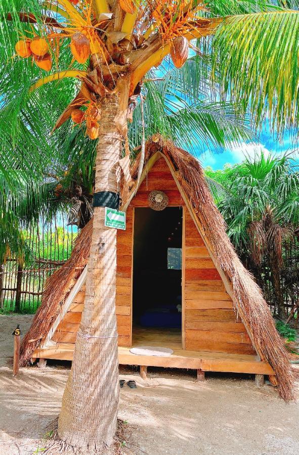 La Aldea Holbox Cabanas Y Camping Ilha Holbox Exterior foto