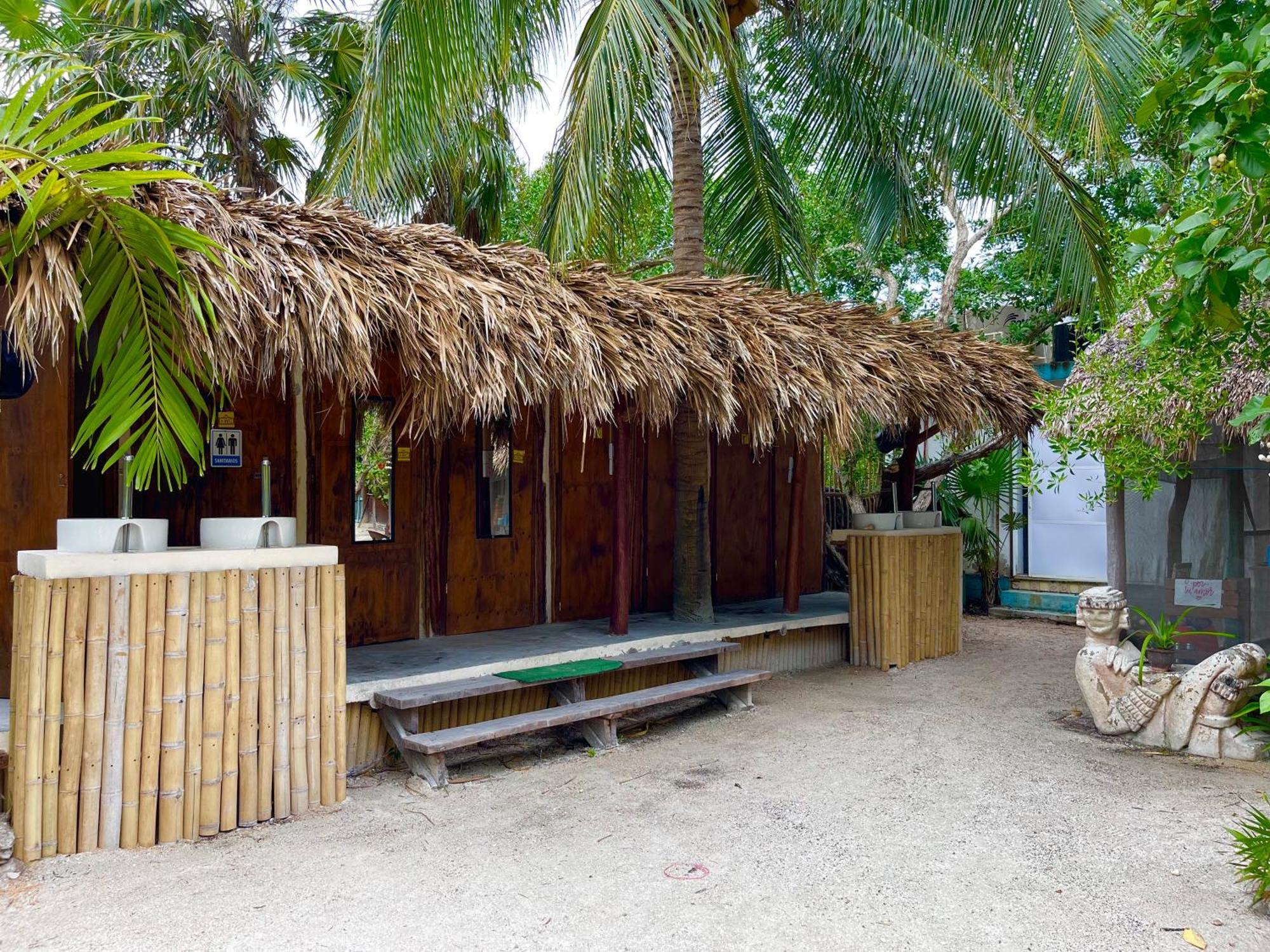La Aldea Holbox Cabanas Y Camping Ilha Holbox Exterior foto