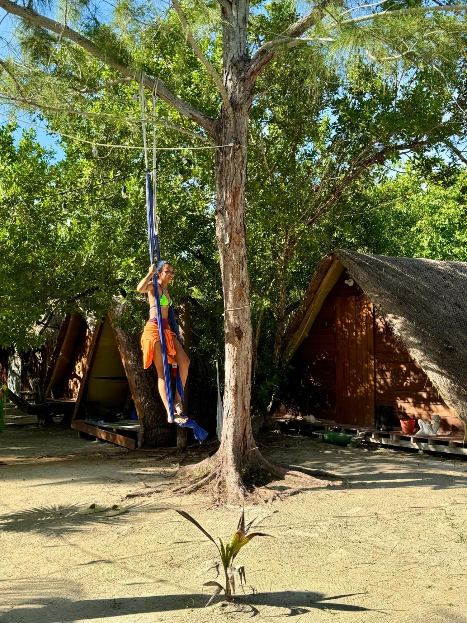 La Aldea Holbox Cabanas Y Camping Ilha Holbox Exterior foto